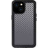 Silver Carbon Fiber Specialty Texture Material iPhone 15 Waterproof Case